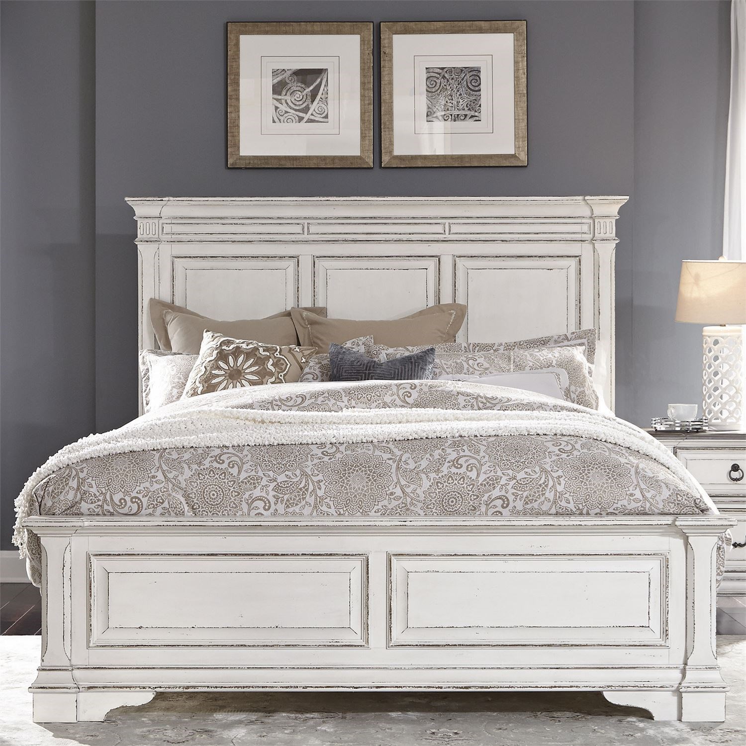 Liberty Furniture Abbey Park 520 BR QPB Traditional Queen Panel